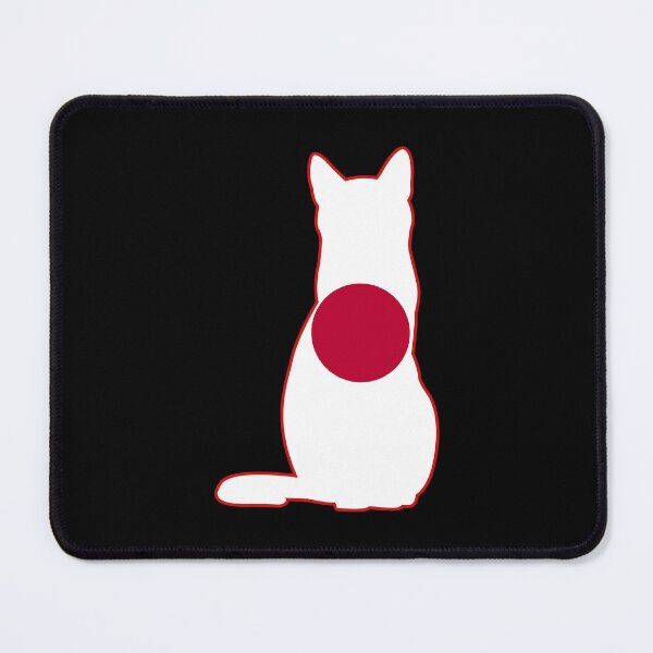 Item preview, Cat Flag of Japan designed and sold by wickedcartoons.