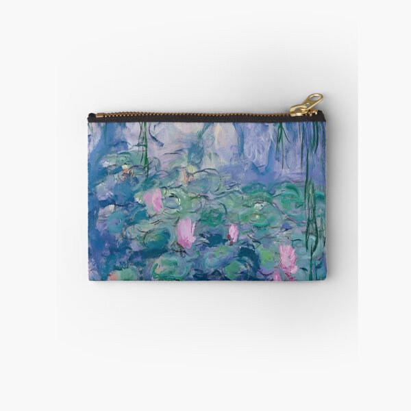Item preview, Water Lilies by Claude Monet Fan Art Watercolor Painting Vintage Botanical Floral Flowers Nature Digital Illustration designed and sold by Matt_Smith.