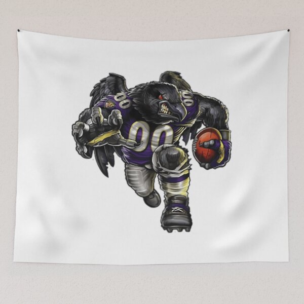 Aperçu de l'œuvre Mascotte des Ravens de Baltimore (NFL) créée et vendue par plugman180.
