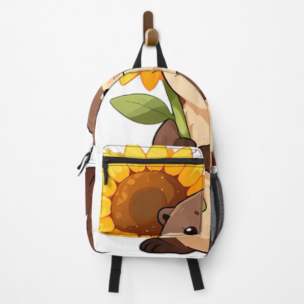 Item preview, Cute River Otter Hugging Sunflower designed and sold by pumsquare.