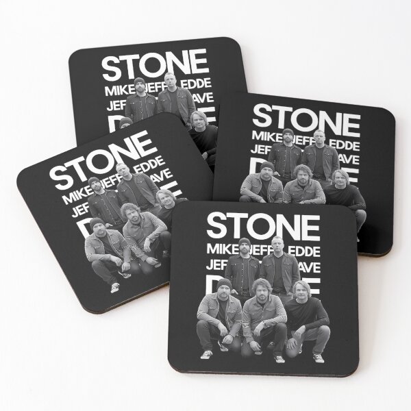 Item preview, Pearl Jam Stone Mike Jeff Eddie Dave Band designed and sold by RofianYasiz.