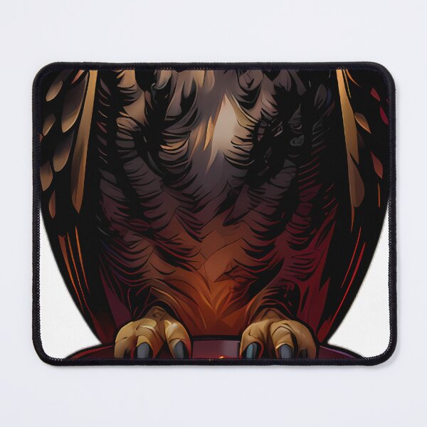 Item preview, Gothic Horned Owl Ruby Ember Cauldron designed and sold by IllumeInk.