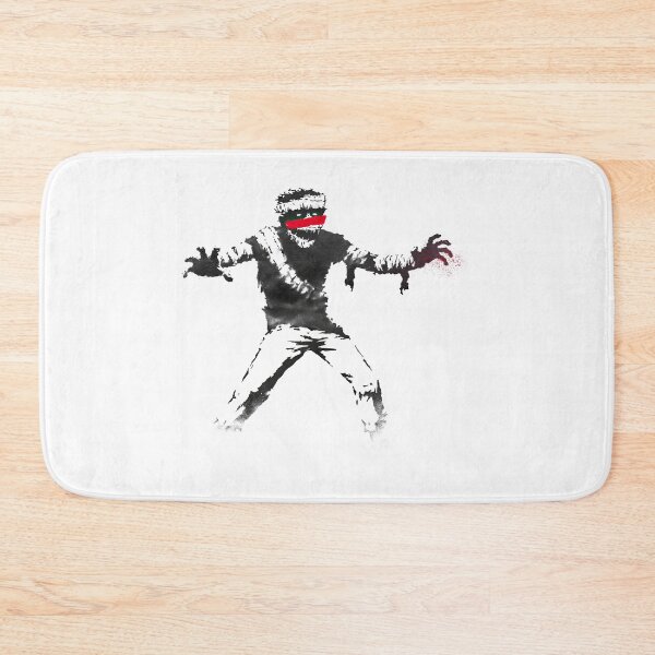 Item preview, Terrifying Ancient Mummy Awakening Stencil Horror Poster designed and sold by EdvvinStudios.