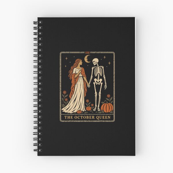Item preview, The October Queen Vintage Skeleton Tarot Card designed and sold by nryum.