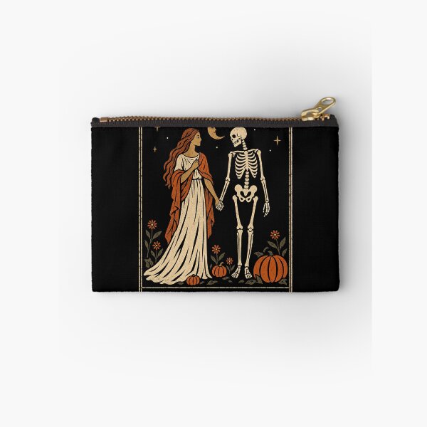 Item preview, The October Queen Vintage Skeleton Tarot Card designed and sold by nryum.