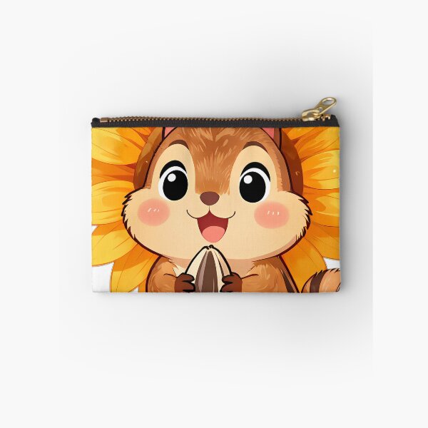 Item preview, Cute Chipmunk with Sunflower and Seeds designed and sold by pumsquare.