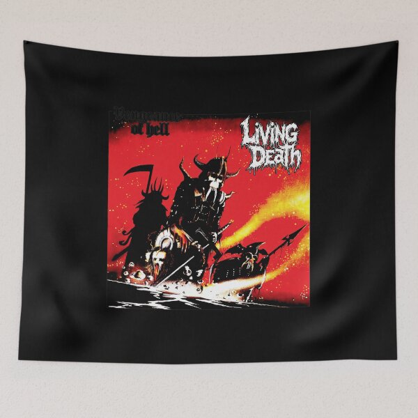 Item preview, Living Death Vengeance of Hell Metal  Art designed and sold by WillaLangosh.