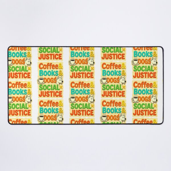 Item preview, Books And Coffee And Dogs And Social Justice designed and sold by aca-riolaus.