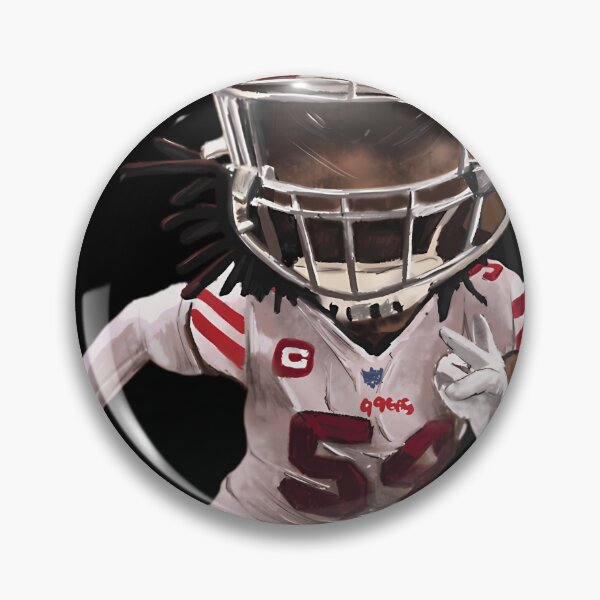 Item preview,  San Francisco 49Ers Fred Warner designed and sold by B-Buk.