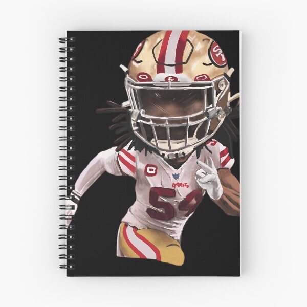 Item preview,  San Francisco 49Ers Fred Warner designed and sold by B-Buk.
