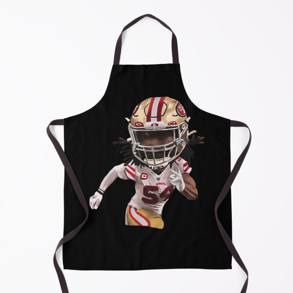 Aperçu de l'œuvre Fred Warner, des 49ers de San Francisco créée et vendue par B-Buk.