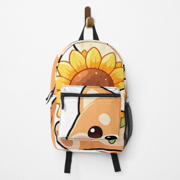 Item preview, Cute Shiba Inu Puppy Hugging Sunflower designed and sold by pumsquare.