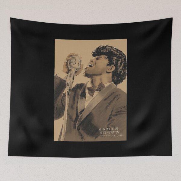 Item preview, Godfather of Soul  Music Portrait designed and sold by WillaLangosh.