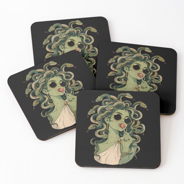 Item preview, Medusa Lollipop Retro Halloween Greek Mythology  designed and sold by FableMind.