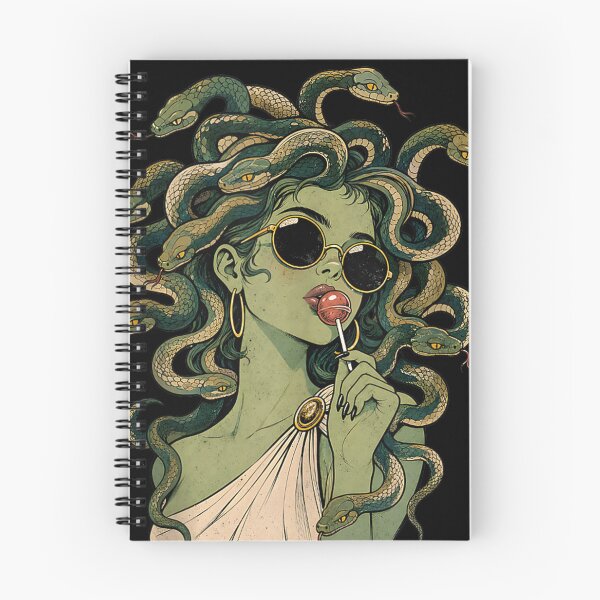 Item preview, Medusa Lollipop Retro Halloween Greek Mythology  designed and sold by FableMind.