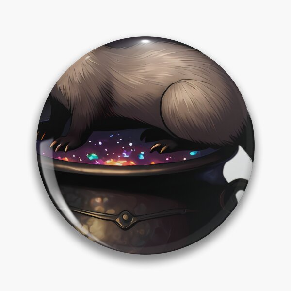 Item preview, Gothic Ermine Opal Brew Cauldron designed and sold by IllumeInk.