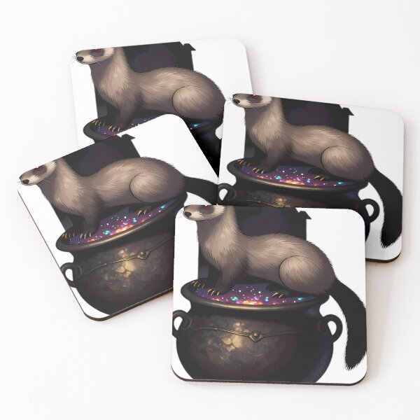 Item preview, Gothic Ermine Opal Brew Cauldron designed and sold by IllumeInk.