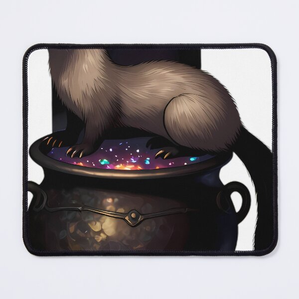 Item preview, Gothic Ermine Opal Brew Cauldron designed and sold by IllumeInk.