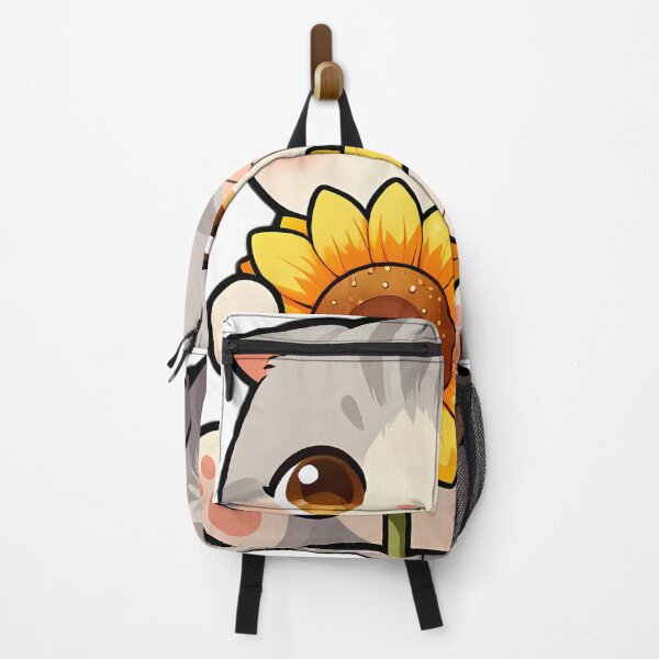 Item preview, Cute Scottish Fold Cat Hugging Sunflower designed and sold by pumsquare.