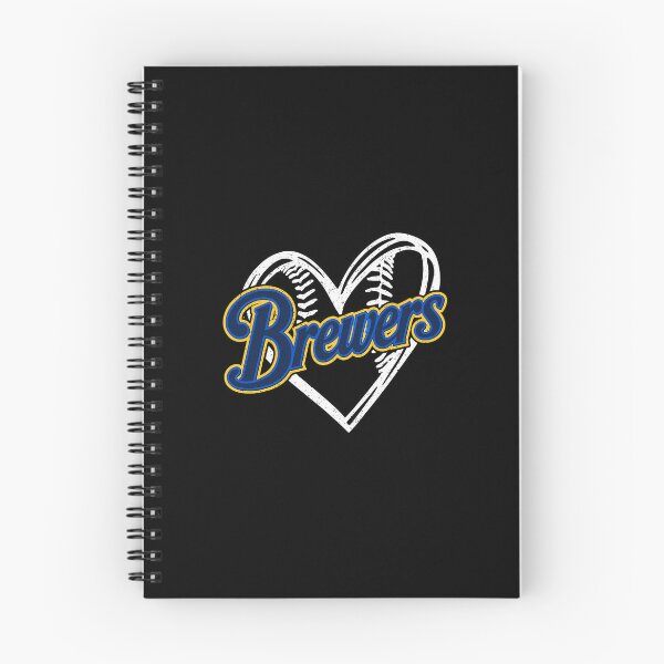 Item preview, Vintage Brewers Baseball Heart Game Day Fan designed and sold by nryum.