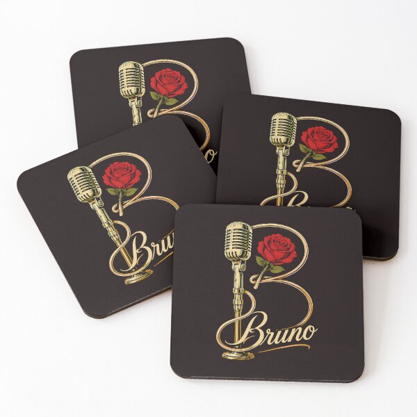 Item preview, Vintage Bruno Retro Microphone and Red Rose designed and sold by ImeldaSparks.