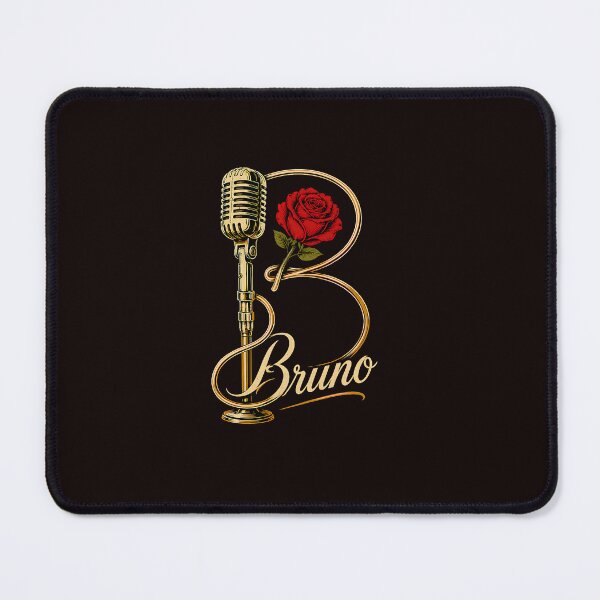 Item preview, Vintage Bruno Retro Microphone and Red Rose designed and sold by ImeldaSparks.