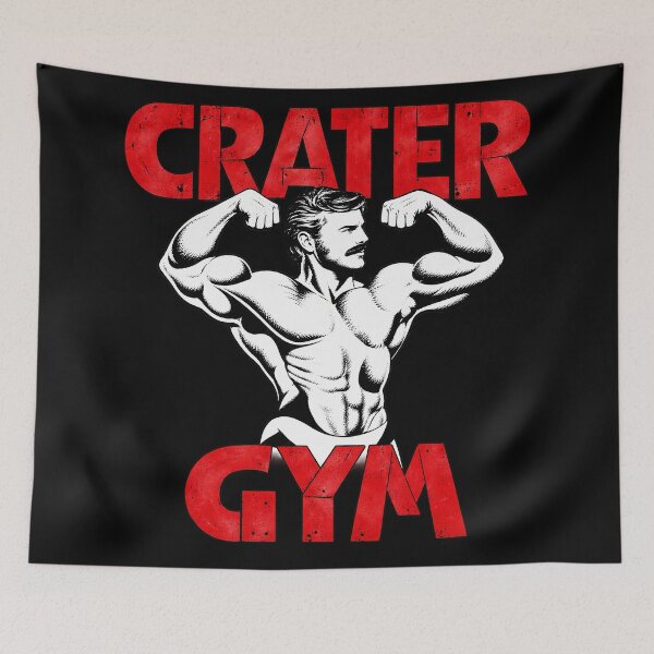 Item preview, Crater Gym Vintage designed and sold by nasr-say.