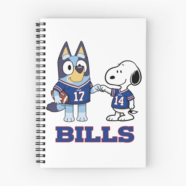 Item preview, Bluey And Snoopy Buffalo Football Buddies designed and sold by DamianRoy88.