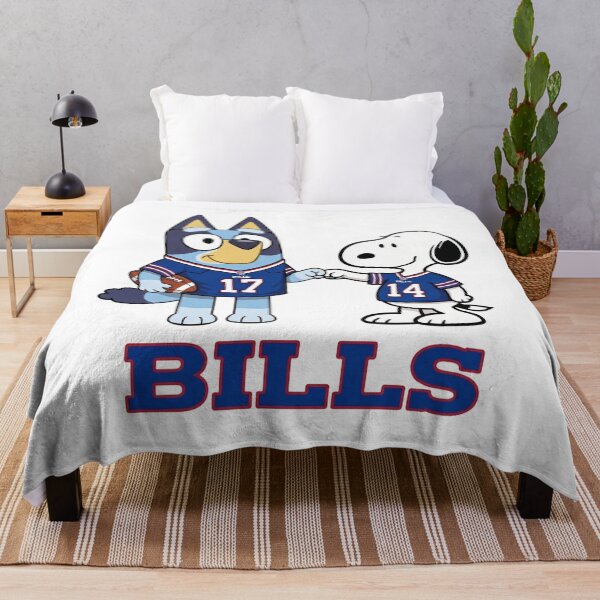 Item preview, Bluey And Snoopy Buffalo Football Buddies designed and sold by DamianRoy88.