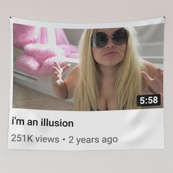 Item preview, Trisha Paytas | i'm an illusion | YouTube Thumbnail designed and sold by Alyssa Kindick.