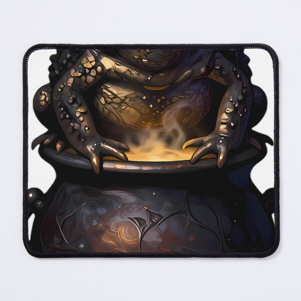 Item preview, Gothic Toad Witchs Brew Cauldron designed and sold by IllumeInk.