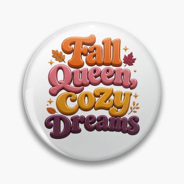 Item preview, Fall Queen, Cozy Dreams – Cute Cozy Autumn Design for Women & Fall Lovers designed and sold by PrintSparkDesigns.