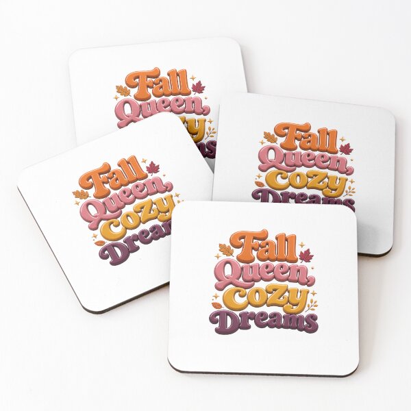 Item preview, Fall Queen, Cozy Dreams – Cute Cozy Autumn Design for Women & Fall Lovers designed and sold by PrintSparkDesigns.