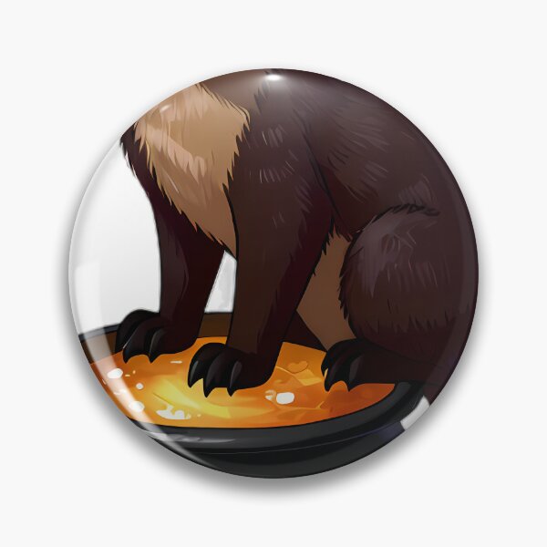Item preview, Gothic Pine Marten Amber Cauldron designed and sold by IllumeInk.