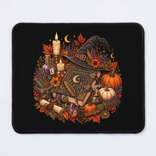 Item preview, Autumn Witch Spells and Enchantments Grimoire designed and sold by FestivityFinds.