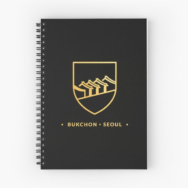 Item preview, Bukchon Hanok Crest — Seoul Shield Badge Logo designed and sold by Shutter-Dragon.