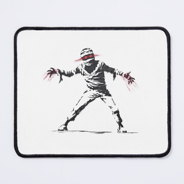 Item preview, Ancient Egyptian Mummy Awakening Stencil Art designed and sold by EdvvinStudios.