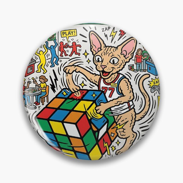 Artikelvorschau, Devon Rex Speed Cuber entworfen und verkauft von PictoVibe.
