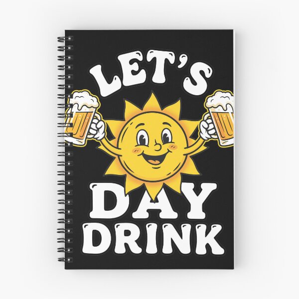 Item preview, Retro Sun Lets Day Drink Humor designed and sold by VOUDERSON.
