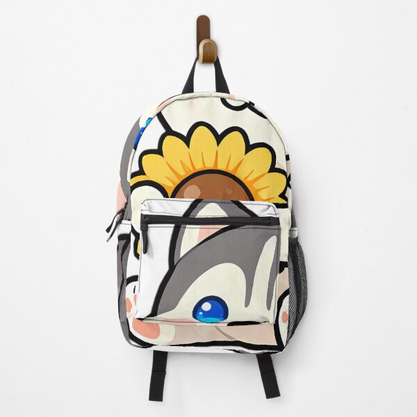 Item preview, Cute Siberian Husky Puppy Hugging Sunflower designed and sold by pumsquare.
