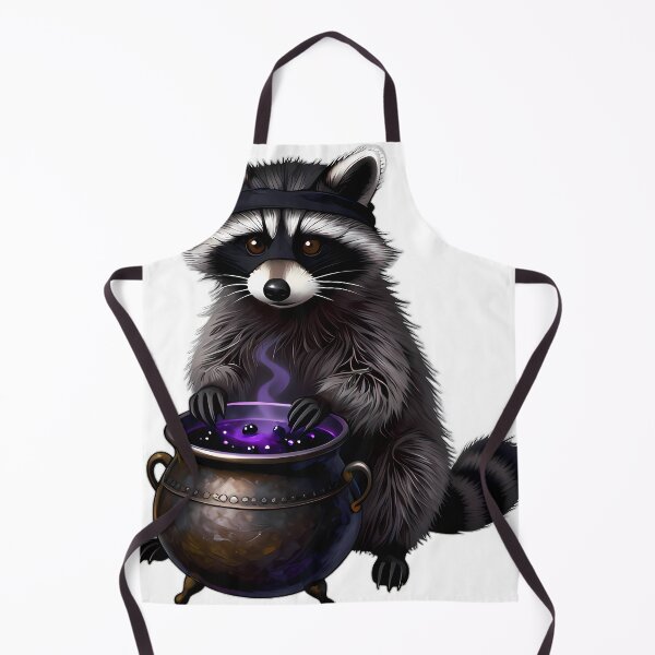 Item preview, Gothic Raccoon Blackberry Brew Cauldron designed and sold by IllumeInk.