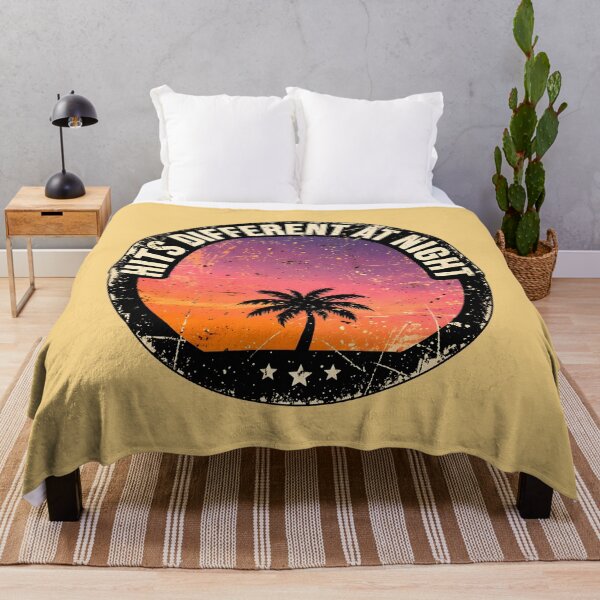 Item preview, Retro Sunset Palm Tree Badge designed and sold by PreeCha Art & Co..
