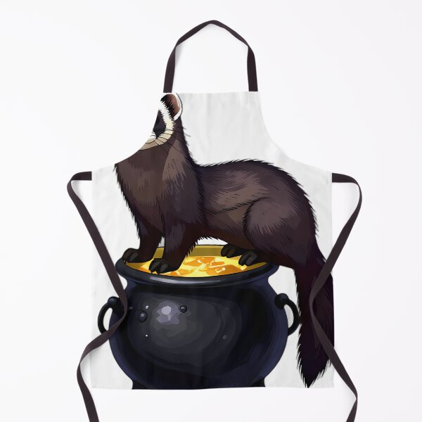 Item preview, Gothic Ferret Topaz Cauldron designed and sold by IllumeInk.