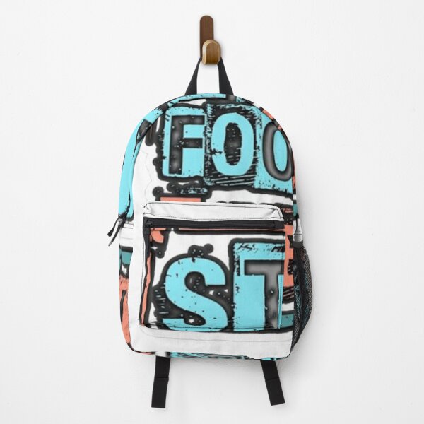 Item preview, "Stay Foolish Be Different" Urban Streetwear Typography Sticker Graphic designed and sold by Khennshe-Designs.