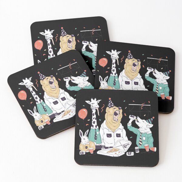 Item preview, Wild Office Party Animals Celebration designed and sold by VOUDERSON.