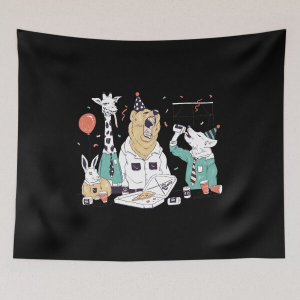 Item preview, Wild Office Party Animals Celebration designed and sold by VOUDERSON.