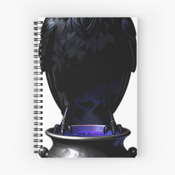 Item preview, Gothic Jackdaw Sapphire Cauldron designed and sold by IllumeInk.