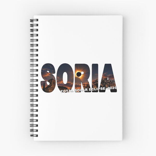 Item preview, SORIA Total Solar Eclipse 2026 - Northern Spain European Church 2026 designed and sold by Adam Gormley.