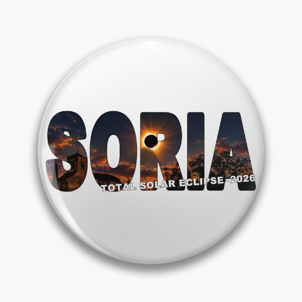 Item preview, SORIA Total Solar Eclipse 2026 - Northern Spain European Church 2026 designed and sold by Adam Gormley.