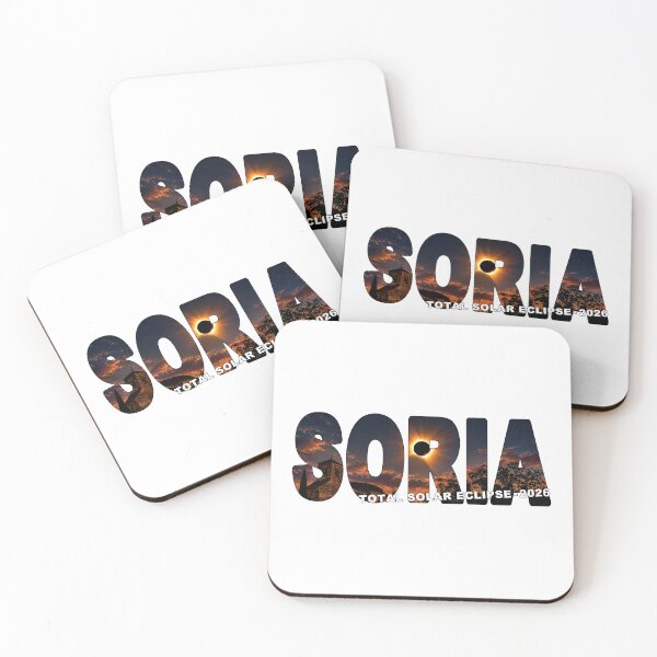 Item preview, SORIA Total Solar Eclipse 2026 - Northern Spain European Church 2026 designed and sold by Adam Gormley.